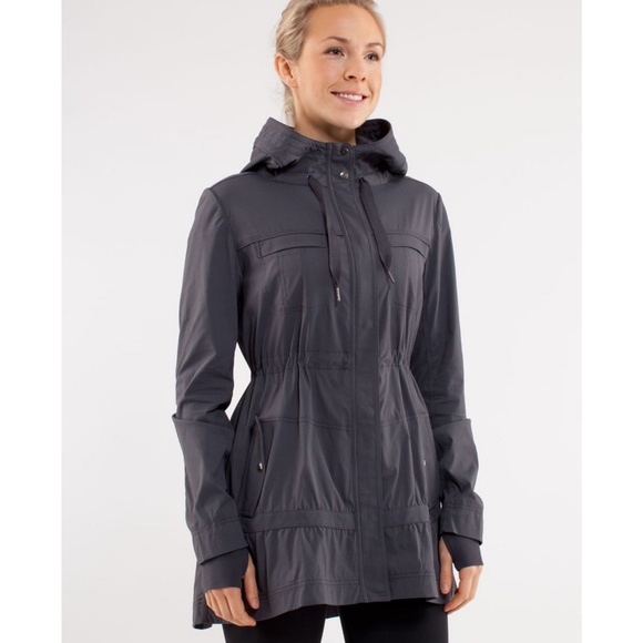 lululemon athletica Jackets & Blazers - Lululemon Apres Practice Anorak Jacket in Coal